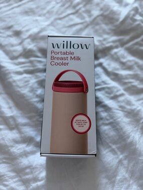 Willow Portable Breast Milk Cooler - Pink & Rose